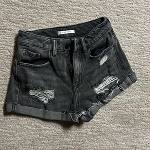 Woman’s Jean Shorts • Black • XS